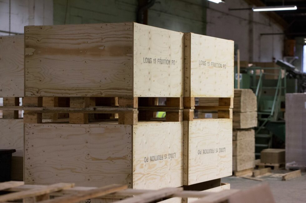 Fruit Bins Britain's Bravest Manufacturing Company